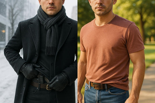 Concealed Carry Layering: Winter vs. Summer