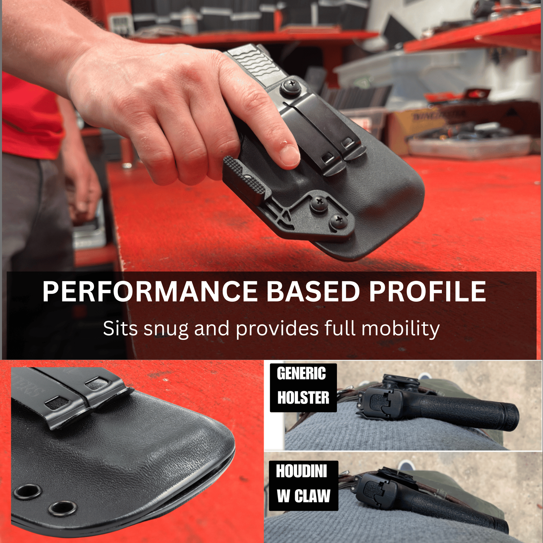Breakout 2.0 IWB Holster For Rapid Draw Speed!