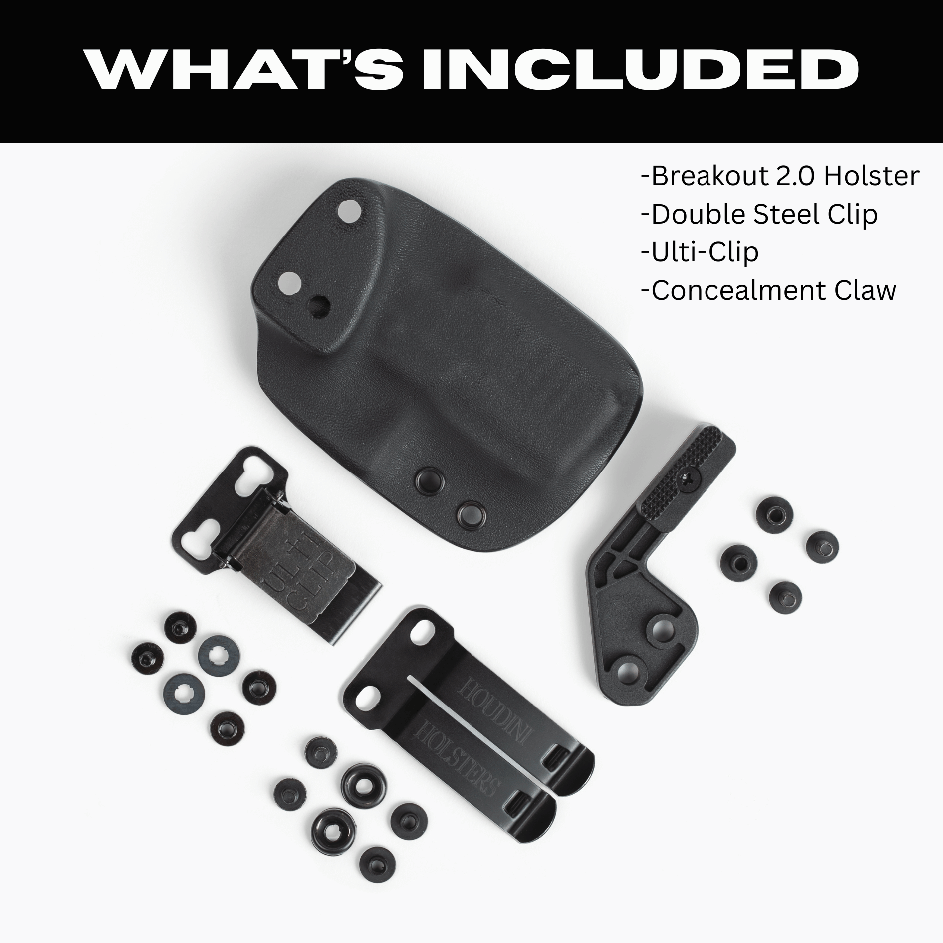 Breakout 2.0 IWB Holster For Rapid Draw Speed!