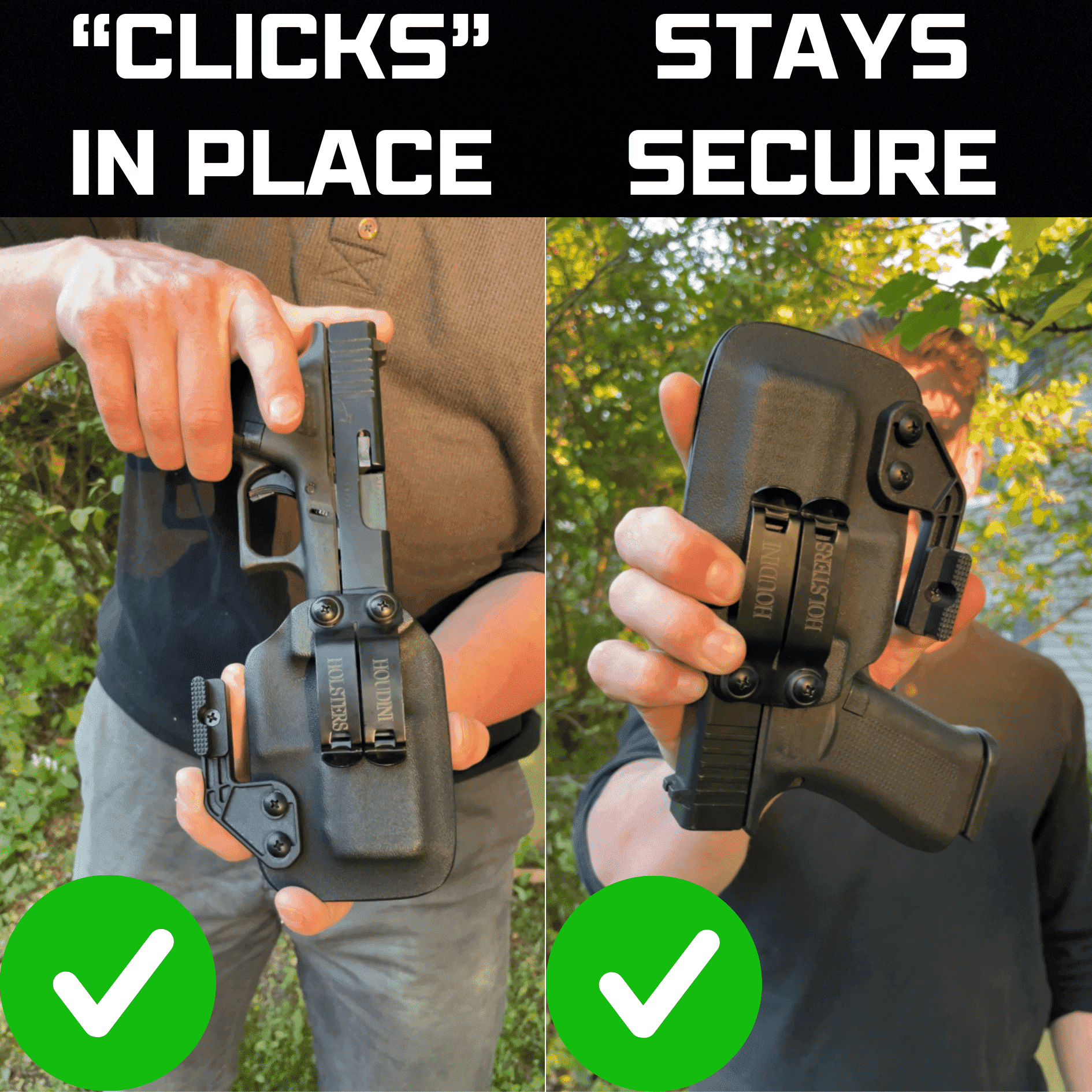 Breakout 2.0 IWB Holster For Rapid Draw Speed!