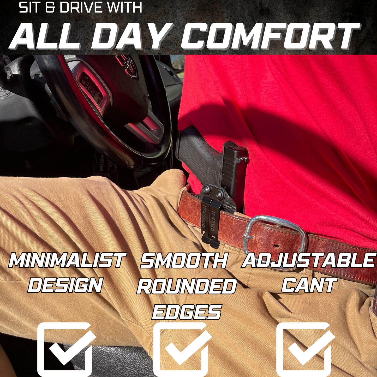 Breakout 2.0 IWB Holster For Comfort and Concealment