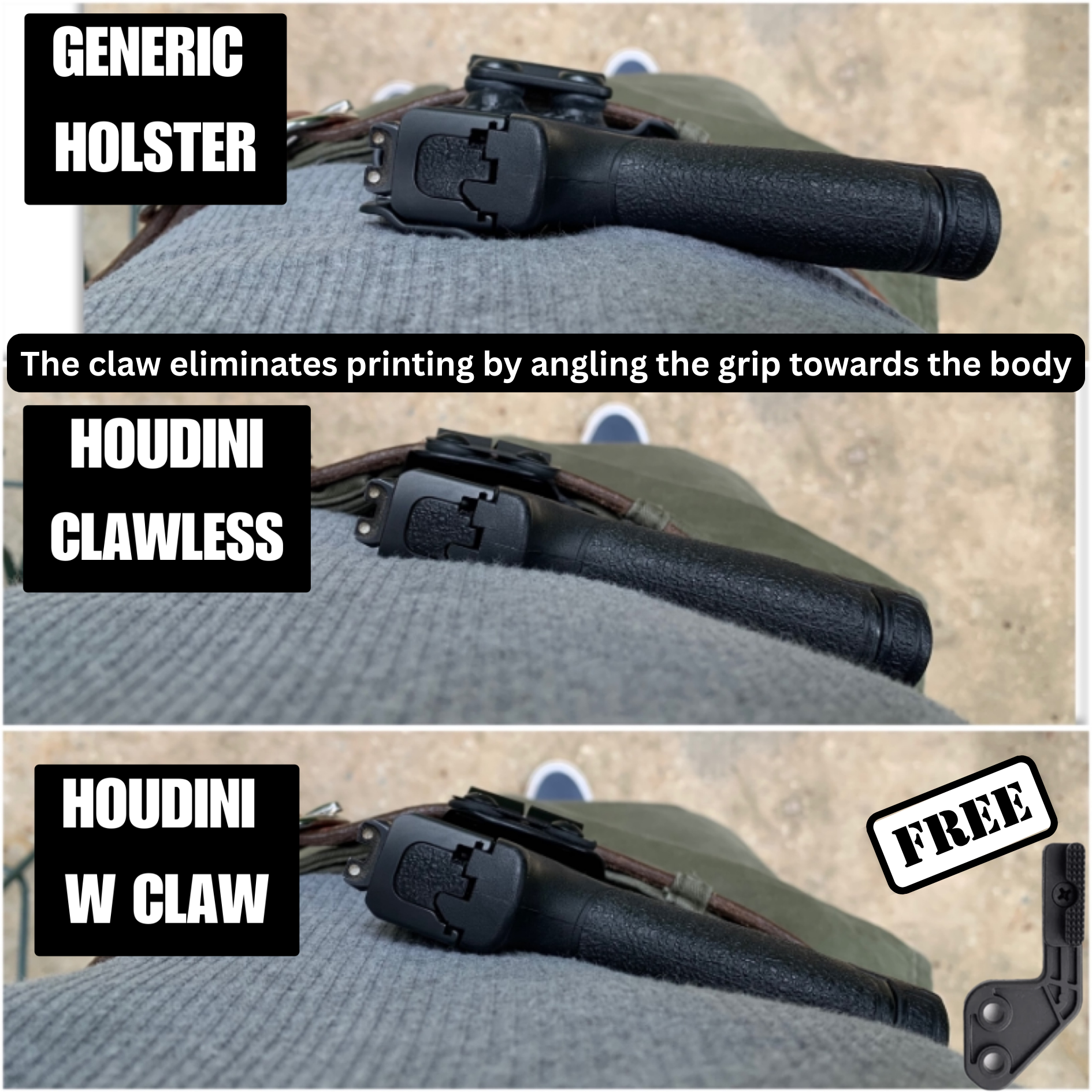 Breakout 2.0 Holster Built for Maximum Concealment