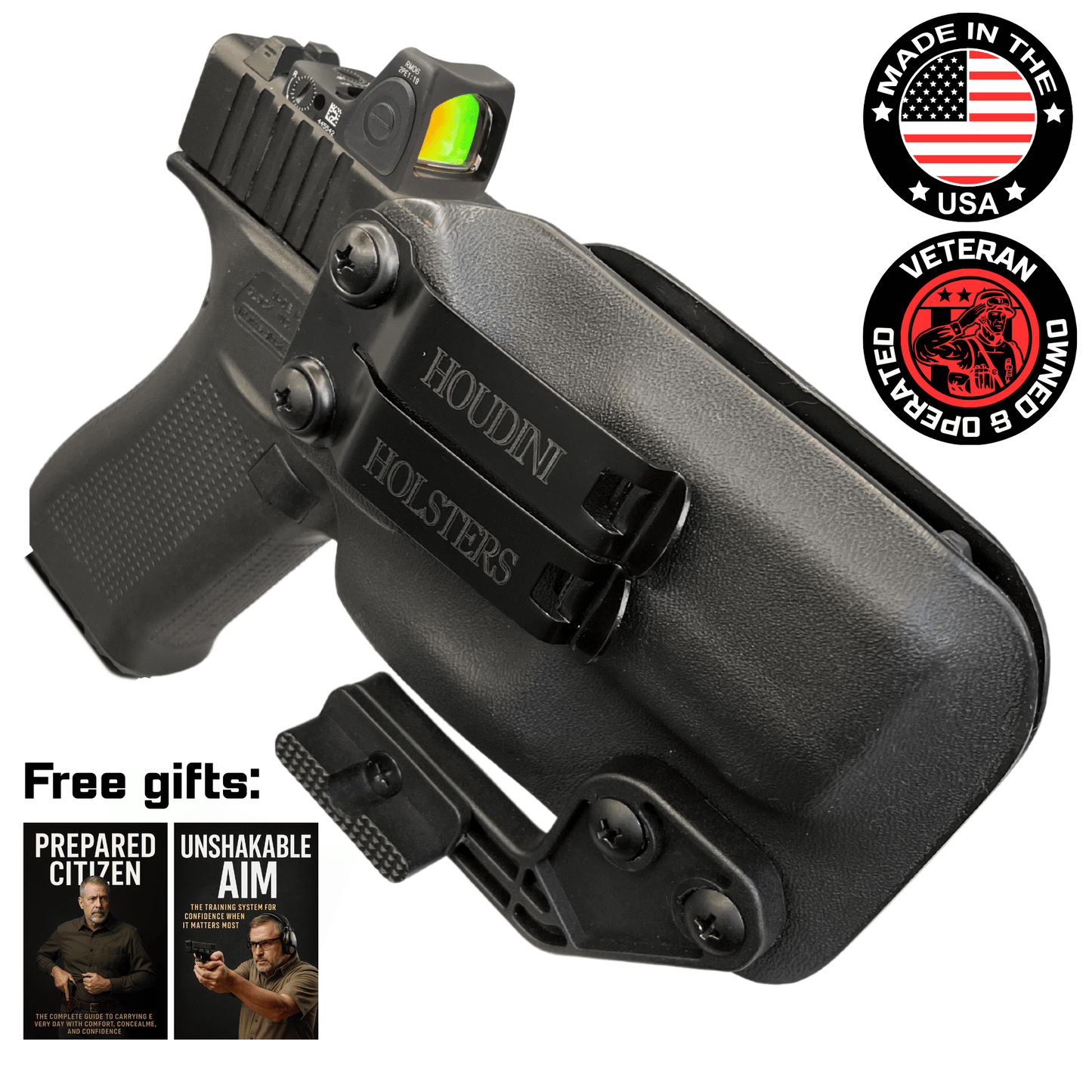 Breakout 2.0 IWB Holster For Comfort and Concealment.