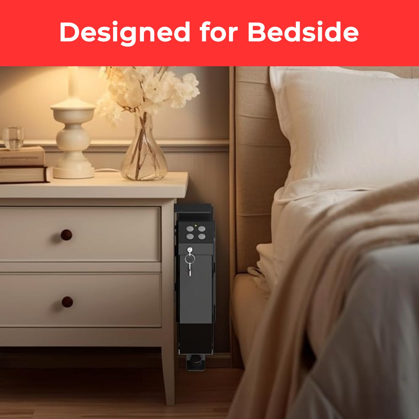 Houdini Bedside Safe