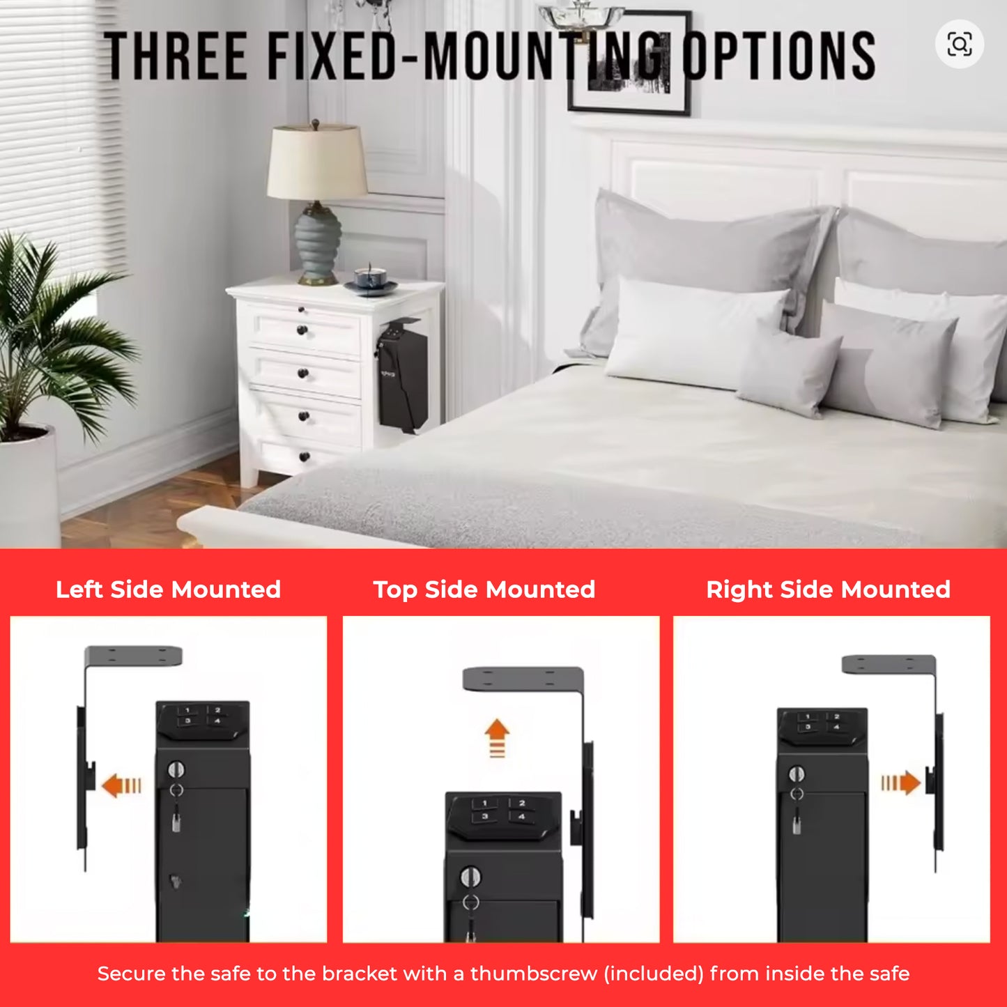 Houdini Bedside Safe