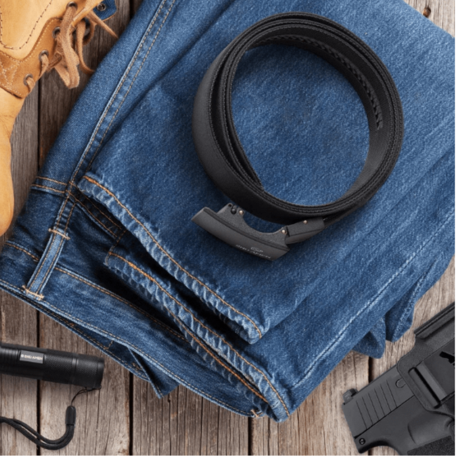 Ratcheting Gun Belt houdini holsters