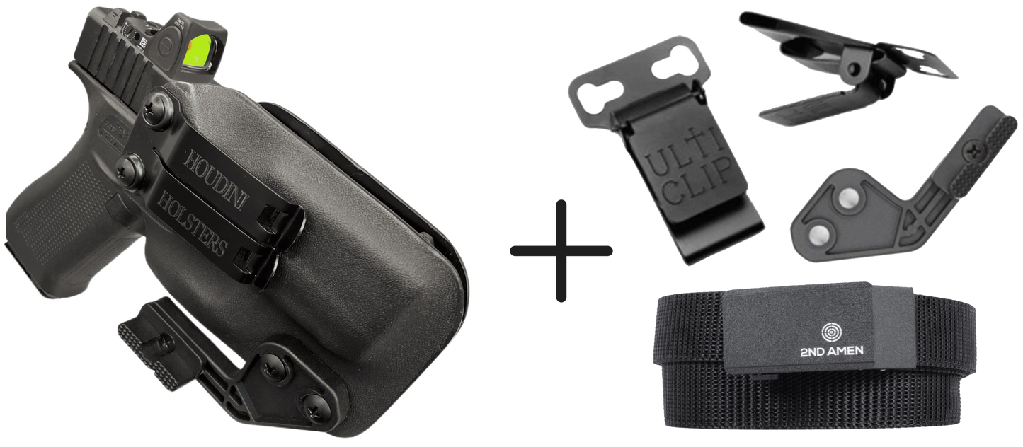 Essential Carry Set: Breakout 2.0 + 2 Free Gifts & Gun Belt